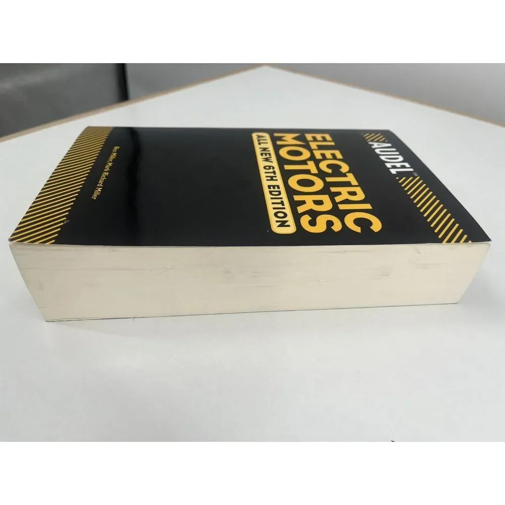 Electric Motors All New 6th Edition Audel Rex‎ Miller Wiley pb